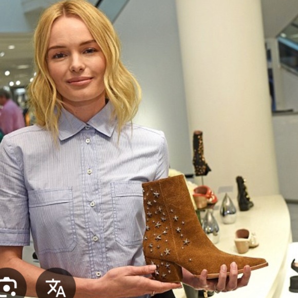 Matisse Caty Leather Boot Brown Star Studded Womens 8 - Picture 13 of 15